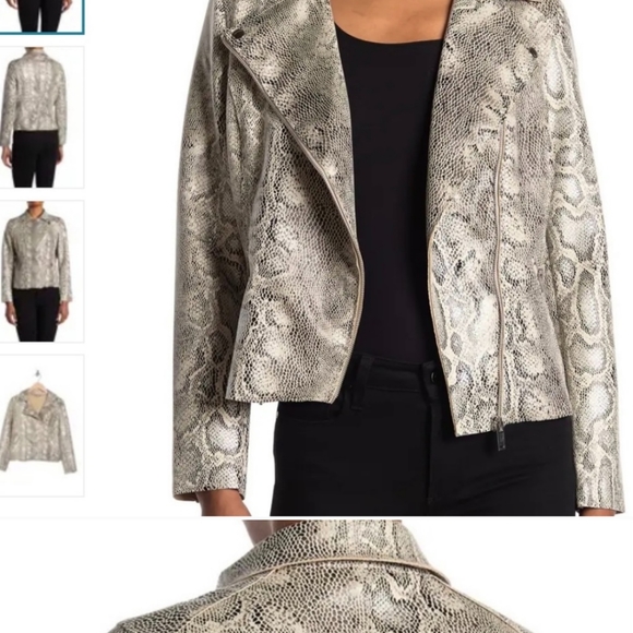 NWT Snake 🐍 Moto Jacket - Picture 9 of 11